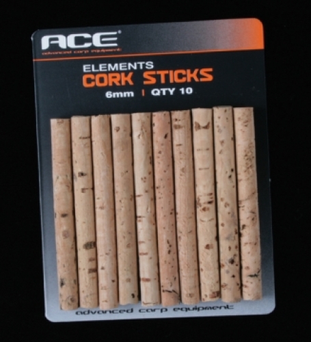 Коркові трубочки Cork Stick Ø=6мм 10шт ACC095